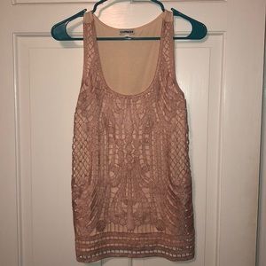 Express Baby Pink Tank